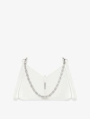 GIVENCHY SMALL CUT OUT BAG IN SHINY LEATHER WITH CHAIN