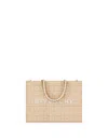 GIVENCHY SMALL G-TOTE BAG IN NATURAL 4G JUTE