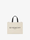 GIVENCHY SMALL G-TOTE SHOPPING BAG IN CANVAS
