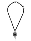 Givenchy Brass Short Necklace In Black