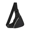 Givenchy Small Logo-print Triangle Bag In Black