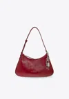 Givenchy Small Lucky Lock Leather Shoulder Bag In Red