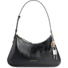 Givenchy Small Lucky Lock Shoulder Bag In Black
