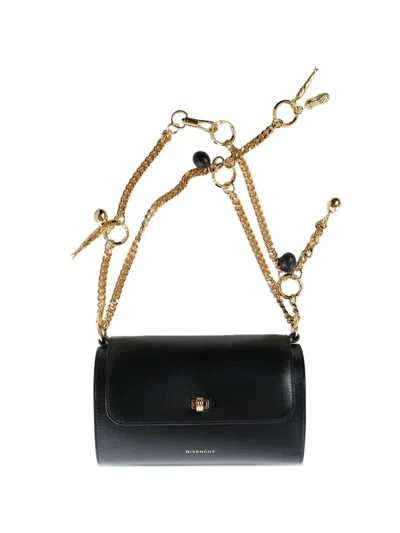 Givenchy Small Pout Charm-embellished Shoulder Bag In Pink
