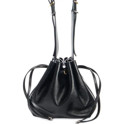 Givenchy Small Pumpkin Drawstring Leather Bucket Bag