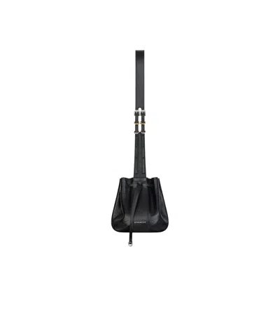 Givenchy Small Pumpkin Leather Handbag In Black