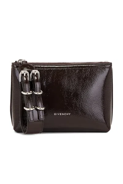 Givenchy Small Voyou Pouch In Brown