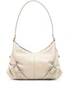 Givenchy Small Voyou Shoulder Bag In Neutrals