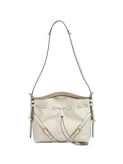 Givenchy Small Voyou Shoulder Bag In White
