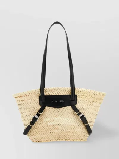 Givenchy Small Woven Shopper Bag In Pastel