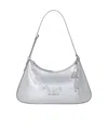 Givenchy Small Lucky Lock Bag In Laminated Leather In Gray