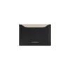 Givenchy Textured Leather Cardholder With Smooth Top In Black