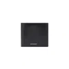 Givenchy 4g Leather Bi-fold Wallet In Black