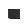 Givenchy 4g Leather Wallet With Money Clip In Black