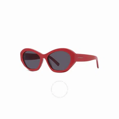 Givenchy Smoke Cat Eye Ladies Sunglasses Gv40001u 66a 57 In Red