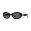 Givenchy Smoke Oval Ladies Sunglasses Gv40091i 05a 52