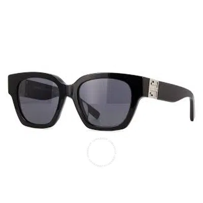 Givenchy Smoke Square Ladies Sunglasses Gv40083f 01a 53 In Black