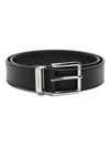 Givenchy Smooth Leather Gentleman Belt Accessories In Black