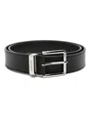 Givenchy Smooth Leather Gentleman Belt Accessories In Black