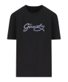 Givenchy Snake-print T-shirt In Black