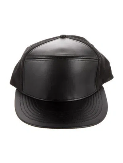 Pre-owned Givenchy Snapback Cap In Black