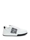 Givenchy G4 Leather Sneakers In Black