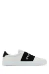 Givenchy Urban Street Sneakers In Leather With Elastic Band In White