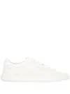 Givenchy Low Top Leather Sneakers With Perforated Detailing