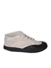 Givenchy Fabric And Leather Sneakers With Intentional Dirties