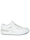 Givenchy G Move White Low Top Sneakers With Logo Detail On The Side In Leather Man
