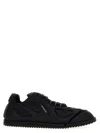Givenchy Black Flat Sneakers In Black