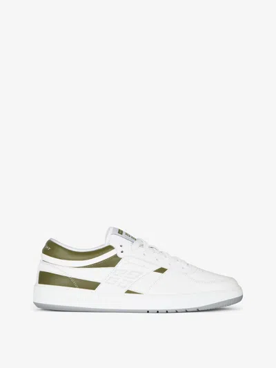 GIVENCHY G MOVE SNEAKERS IN MIXED LEATHERS