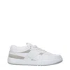 Givenchy G Move White Low Top Sneakers With Logo Detail On The Side In Leather Man