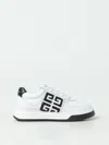 Givenchy G4 Leather Sneakers In Weiss