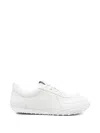 Givenchy Glide Leather Sneakers Low Top Rubber Sole In White