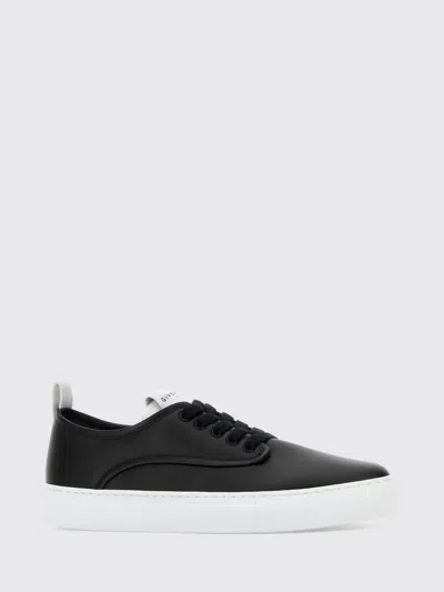 Givenchy New City Leather Low Sneakers Shoes In Black