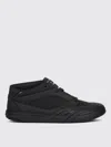 Givenchy Black Fabric And Leather Skate Sneakers In Black