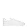Givenchy Low Top Leather Sneakers With Perforated Detailing In White