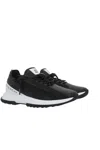 Givenchy Spectre Runner Leather Sneakers With 4g Side Zip Detail In Multicolor