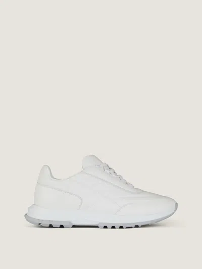Givenchy Trainers Sneakers In Shiny Padded Leather In White