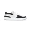 Givenchy G Move Sneakers In Mixed Leathers And Denim Monogram 72 In White