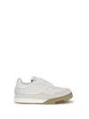Givenchy Round Toe Low Sneakers With Flat Sole In White