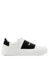 Givenchy Round Toe Low-top Casual Shoes In White/black