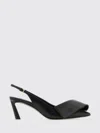 Givenchy Twisted Ribbon Leather Pumps With 6.5 Cm Heel In Black