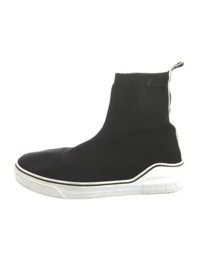 Pre-owned Givenchy Sock Sneakers In Black/white