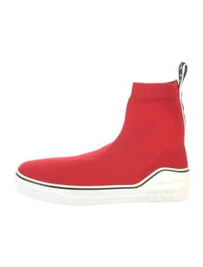 Pre-owned Givenchy Sock Sneakers In Red