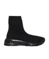 Givenchy Sock-style Logo Sneakers In Black