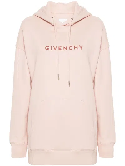 GIVENCHY SOFT BLUSH PINK HOODIE