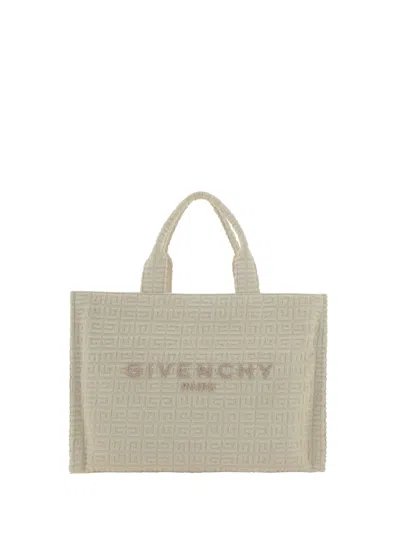 Givenchy Soft G-tote Bag In Ivory