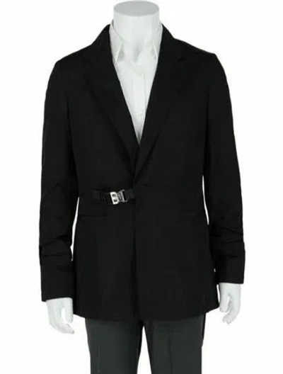 Pre-owned Givenchy Solid Blazer W/ Tags In Black
